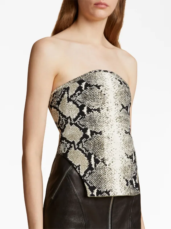 Snakeskin boob discount tube