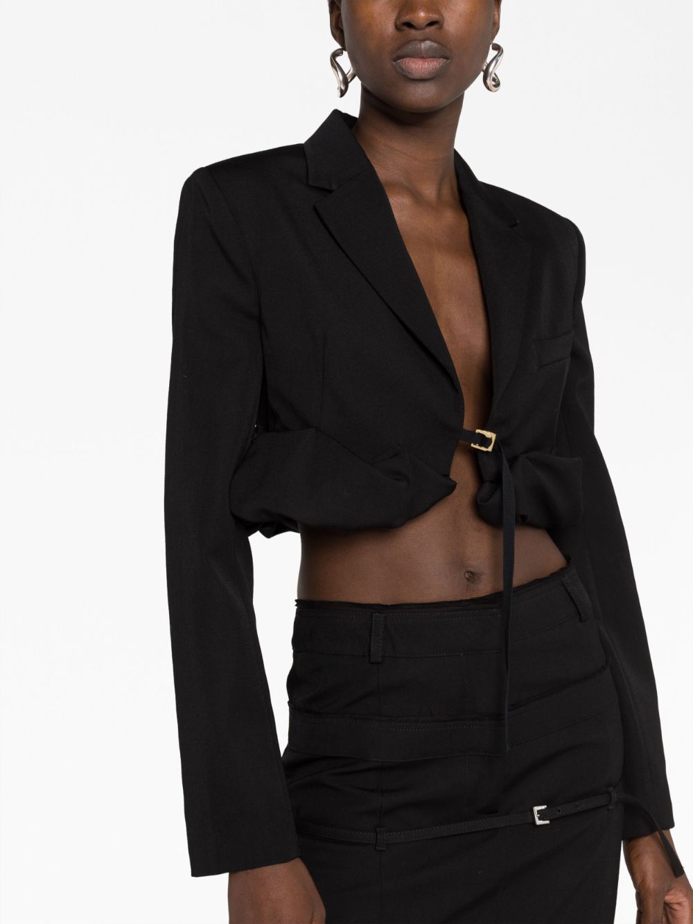 Jacquemus La veste croissant cropped blazer Women