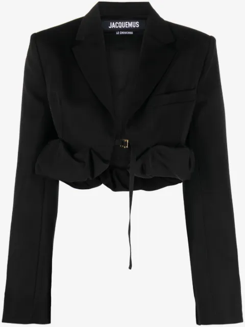 Jacquemus Blazer La veste croissant crop