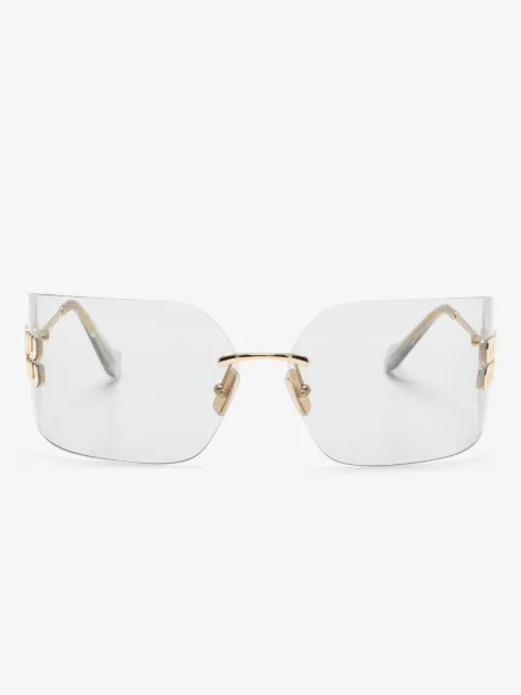 Miu Miu Eyewear Rimless sunglasses
