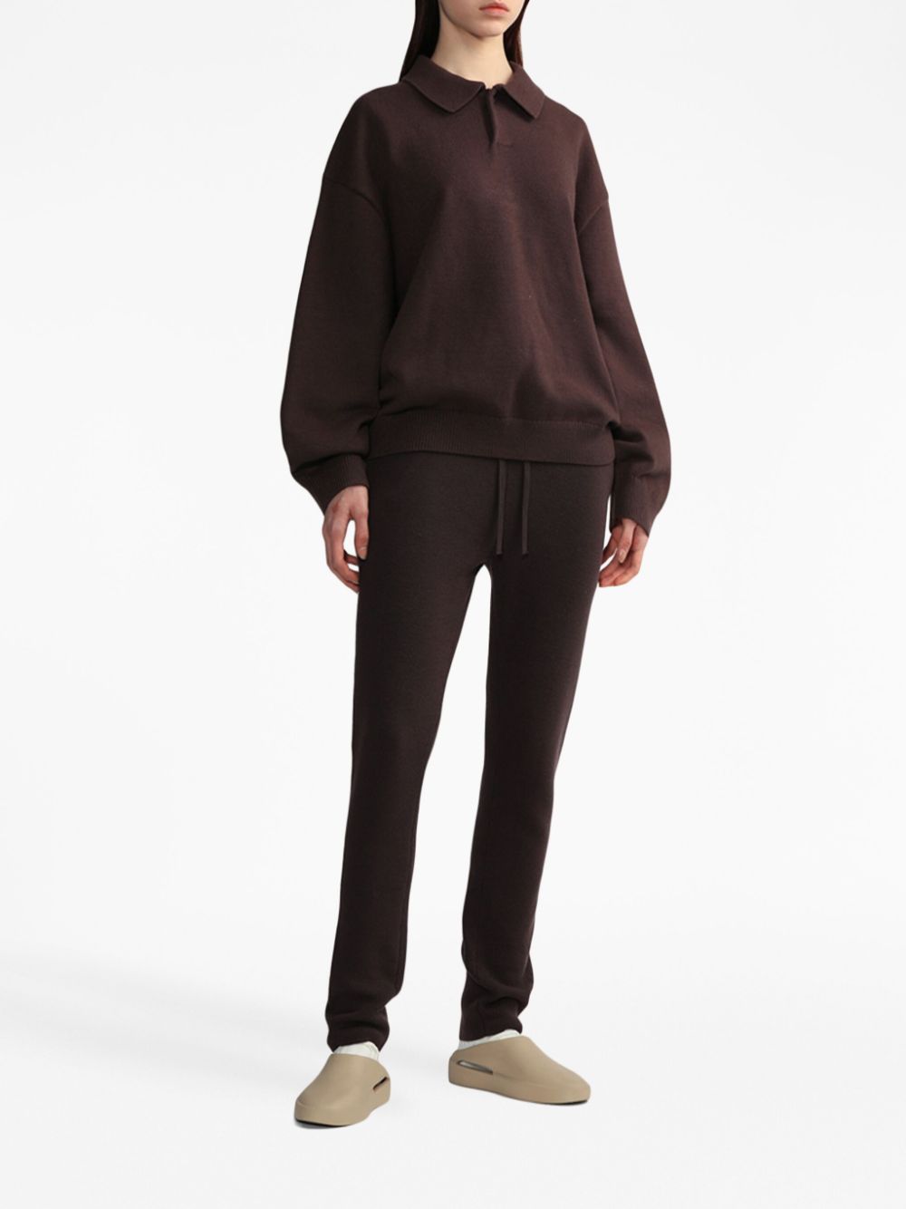 FEAR OF GOD ESSENTIALS Trainingsbroek met trekkoord - Bruin