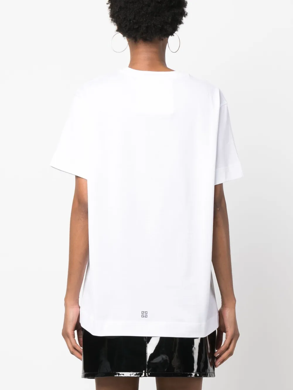 Givenchy T-shirt verfraaid met stras Wit