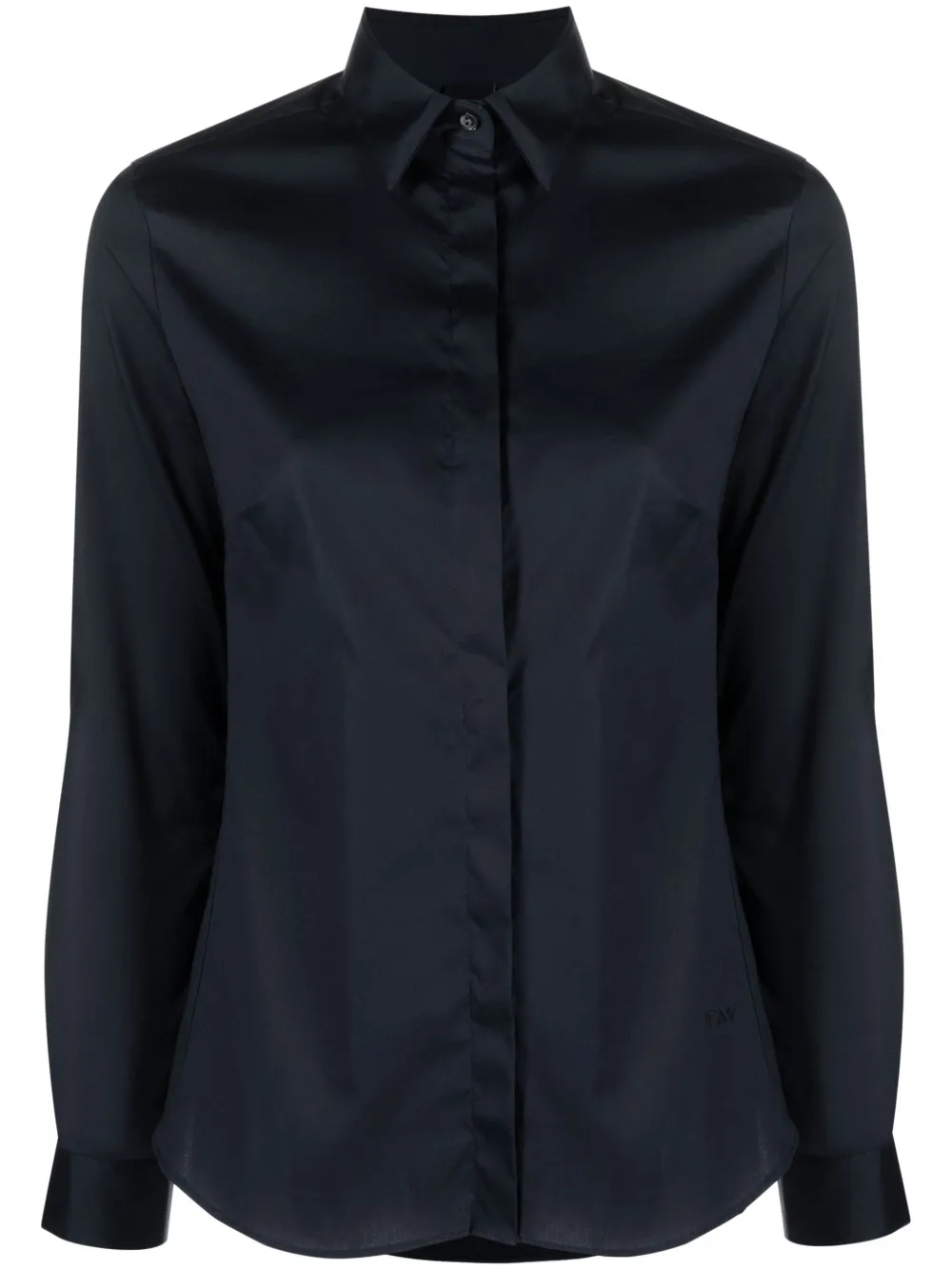 Fay Katoenen blouse Blauw