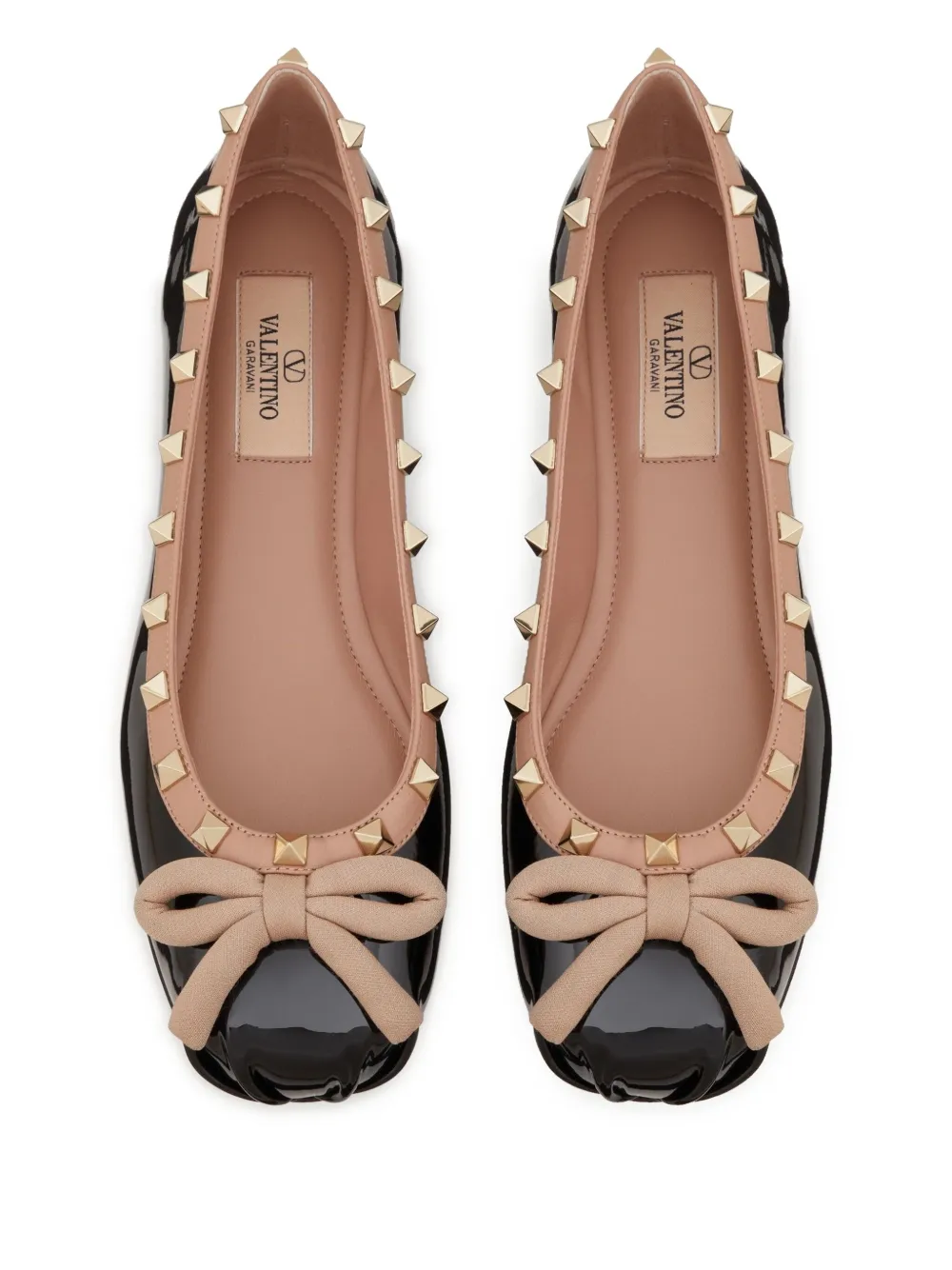 Valentino Garavani Ballerine Rockstud in pelle | Scarpe | Image 4