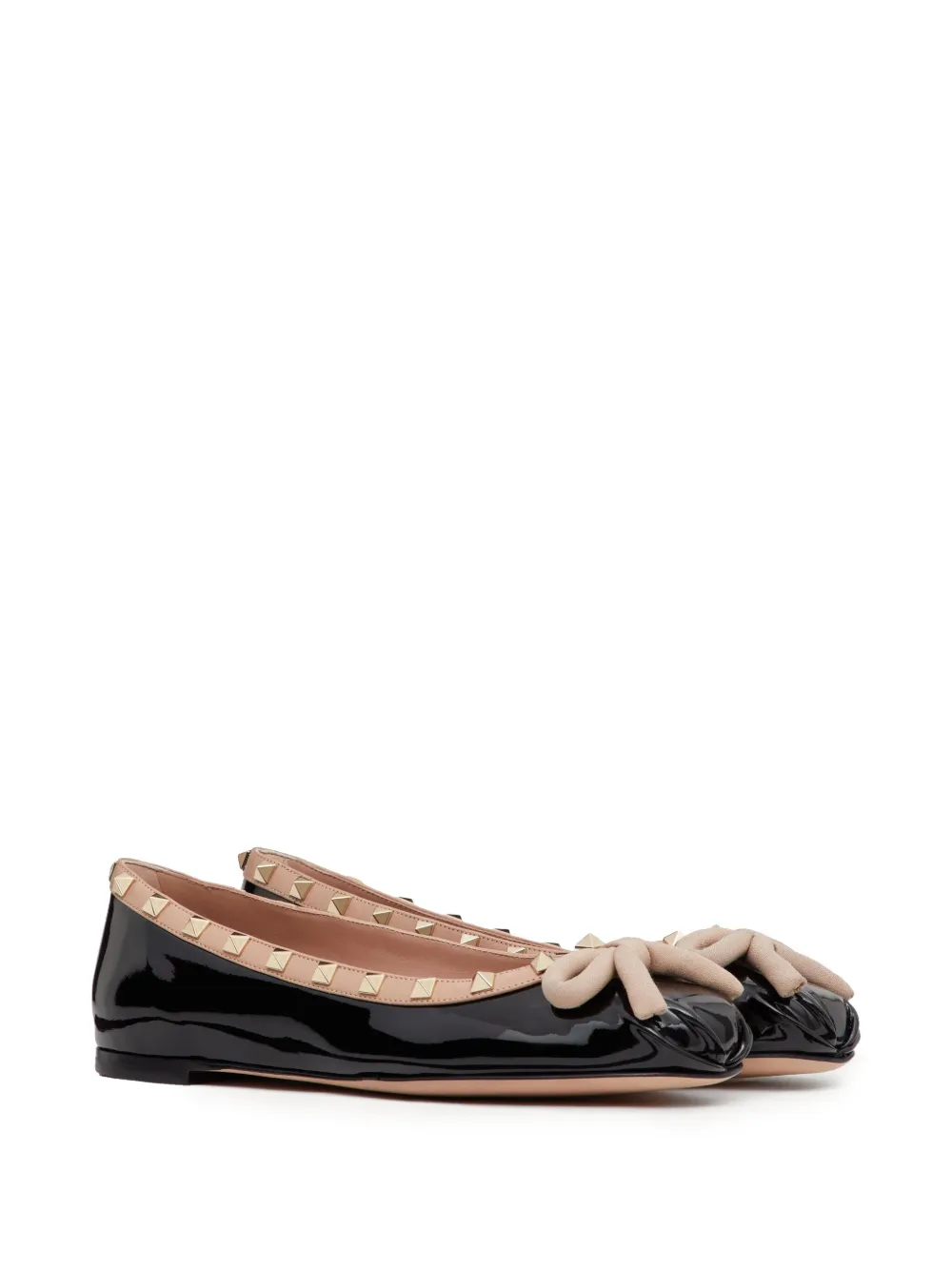 Valentino Garavani Ballerine Rockstud in pelle | Image 2