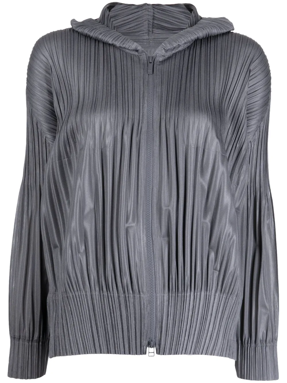 Pleats Please Issey Miyake ジップアップ パーカー - Farfetch