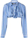 Jacquemus La Chemise Bahia Courte shirt - Blue