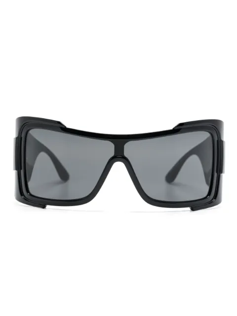 Versace Eyewear logo-plaque oversized-frame sunglasses