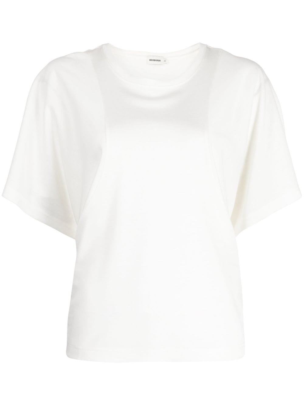 Goodious Crew-neck T-shirt In White