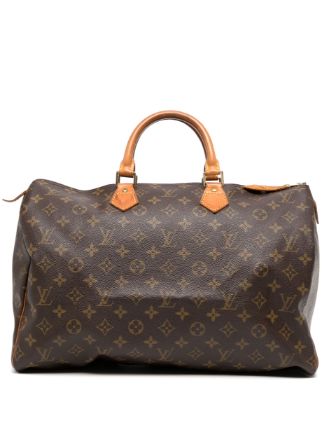 Louis Vuitton 1998 pre-owned Speedy 40 handbag, Brown