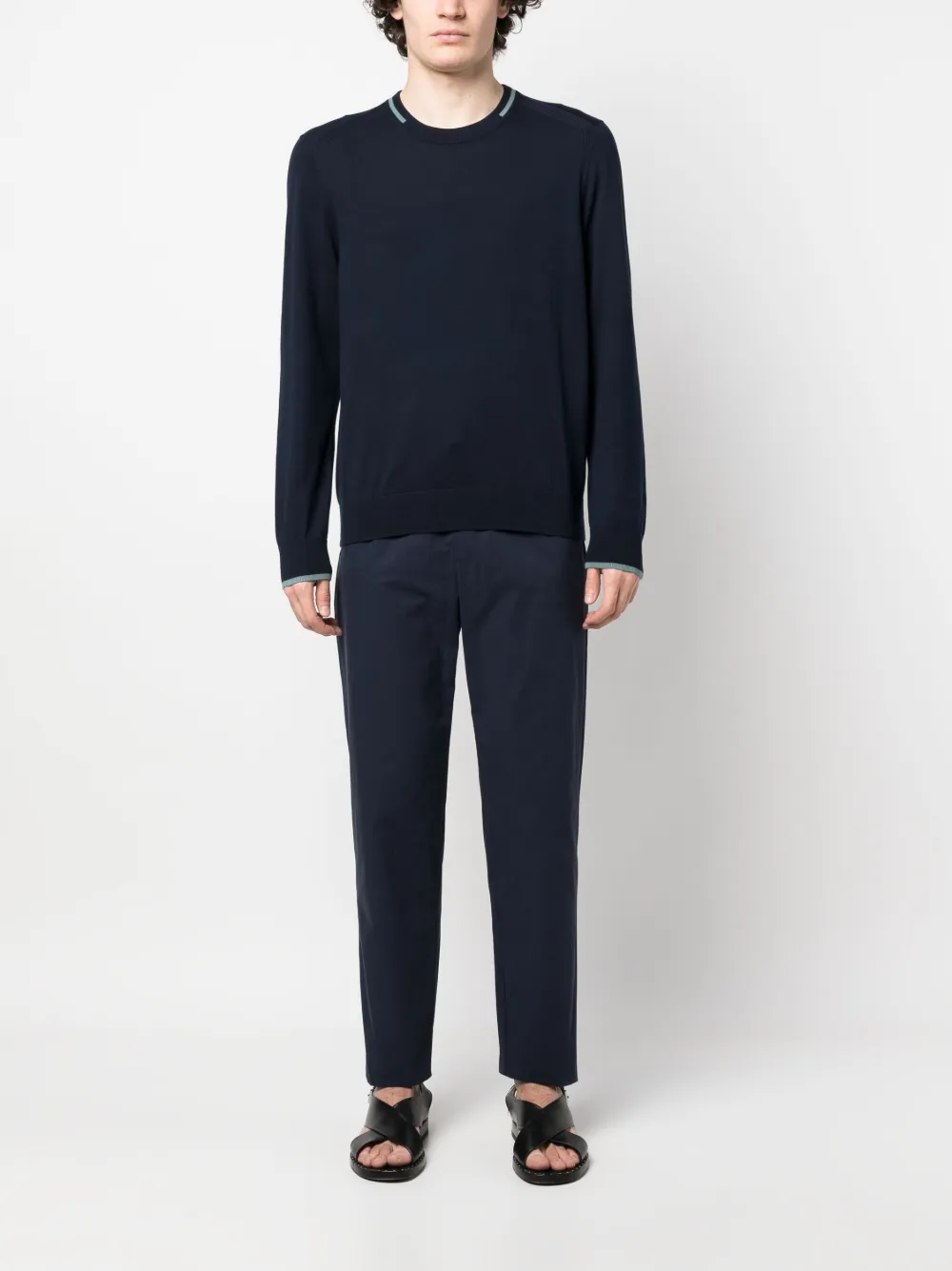 Paul Smith Gestreepte trui - Blauw