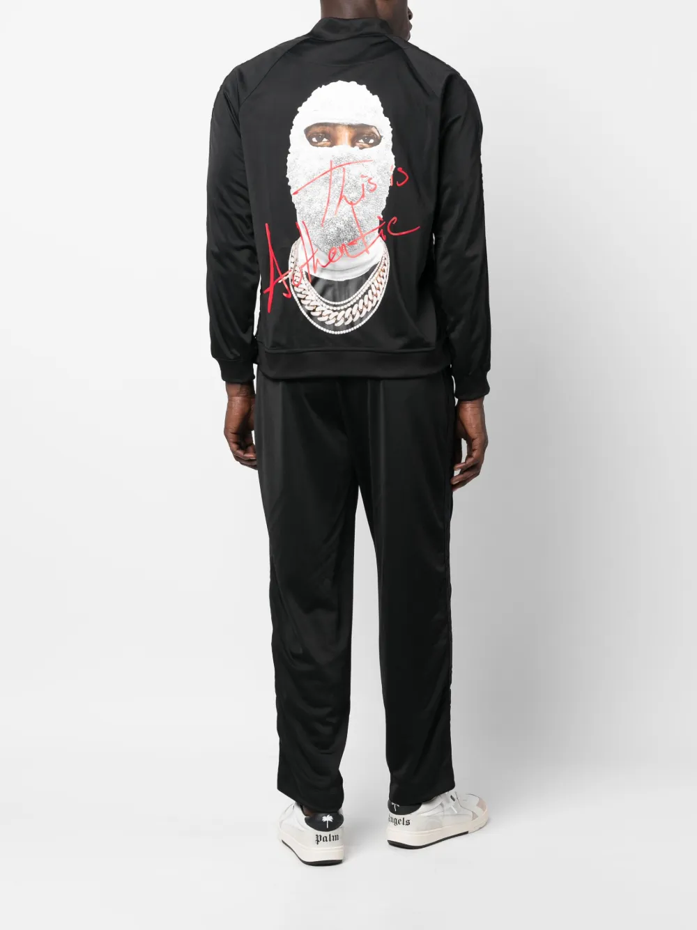 Ih Nom Uh Nit Trainingsbroek met logo - Zwart