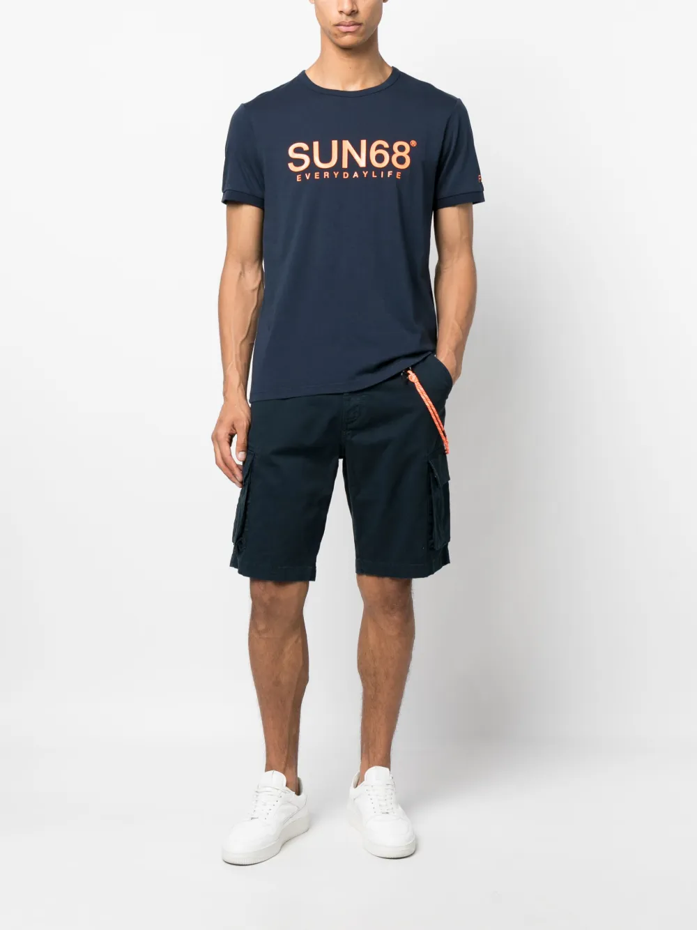 Sun 68 Cargo shorts - Blauw