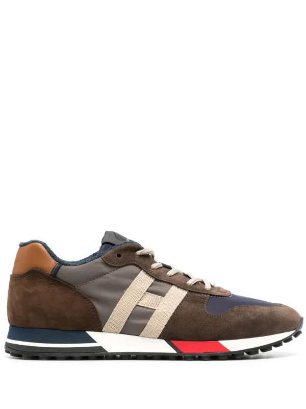 Hogan sales panelled sneakers