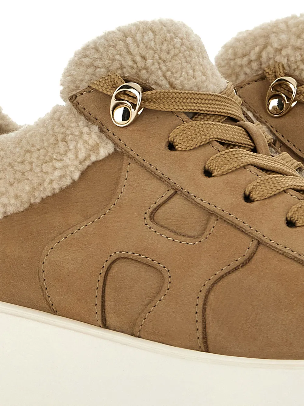 Hogan 2025 shearling sneakers