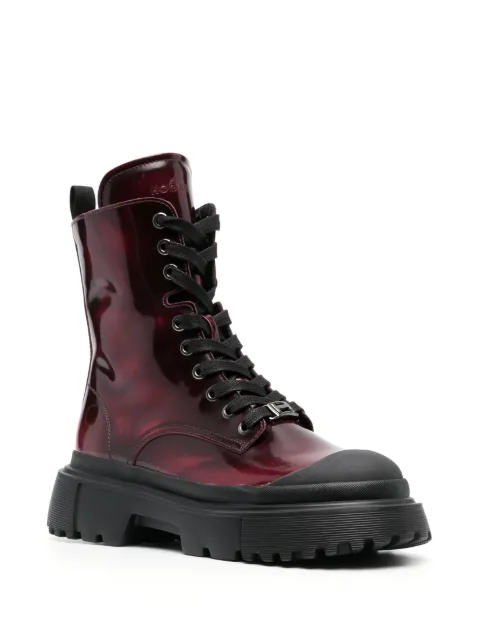 Hogan lace-up combat boots HXW6190EO40AKT - 1