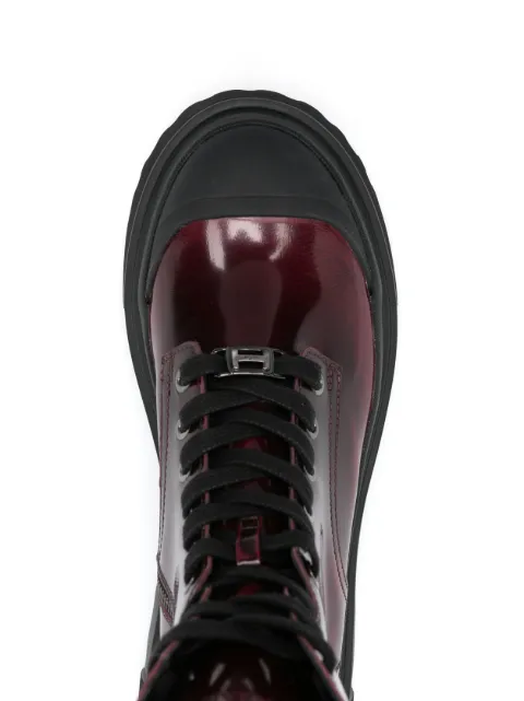 Hogan lace-up combat boots HXW6190EO40AKT - 3