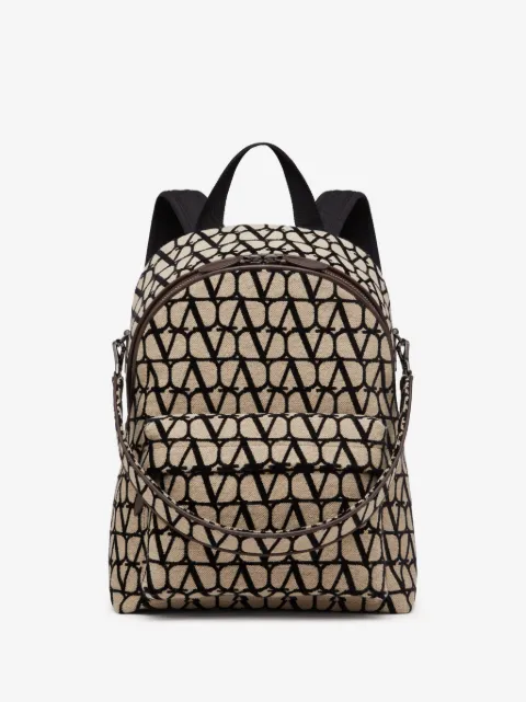 Valentino Garavani Toile Iconographe backpack