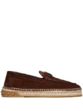 Valentino Garavani Leisure Flows suede espadrilles - Brown