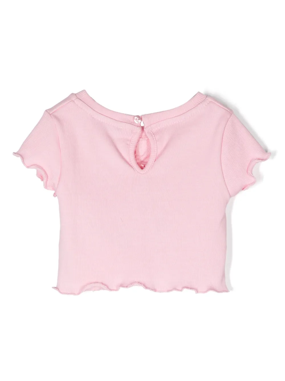 Miss Grant Kids T-shirt met ruches - Roze