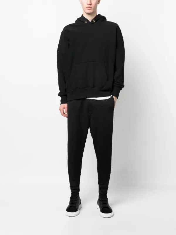 【関税込 日本発送】DSQUARED2 トラックパンツ ブラック DSQUARED2 トラックパンツ | ブラック | FARFETCH JP