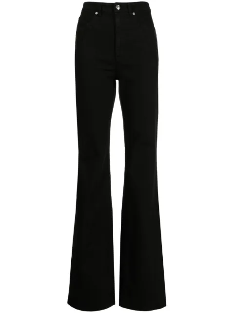 Nº21 logo-patch flared jeans