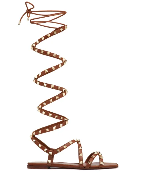 Valentino Garavani sandales lacées à ornements Rockstud 