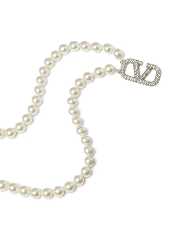 アクセサリーその他 VALENTINO GARAVANI Woman Jewel White 6W2J0Y71LTD QYL Valentino Garavani Small VSling Handbag with Jewel