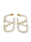 Valentino Garavani VLogo Signature pearl earrings - White