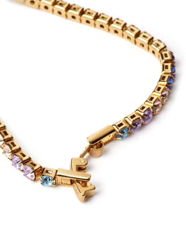 Louis Vuitton Over the Rainbow Crystal Gold Tone Bracelet Louis Vuitton