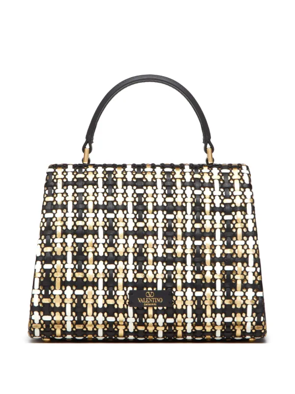 Valentino Garavani Mini VSLING rhinestone-embellished Tote Bag - Farfetch