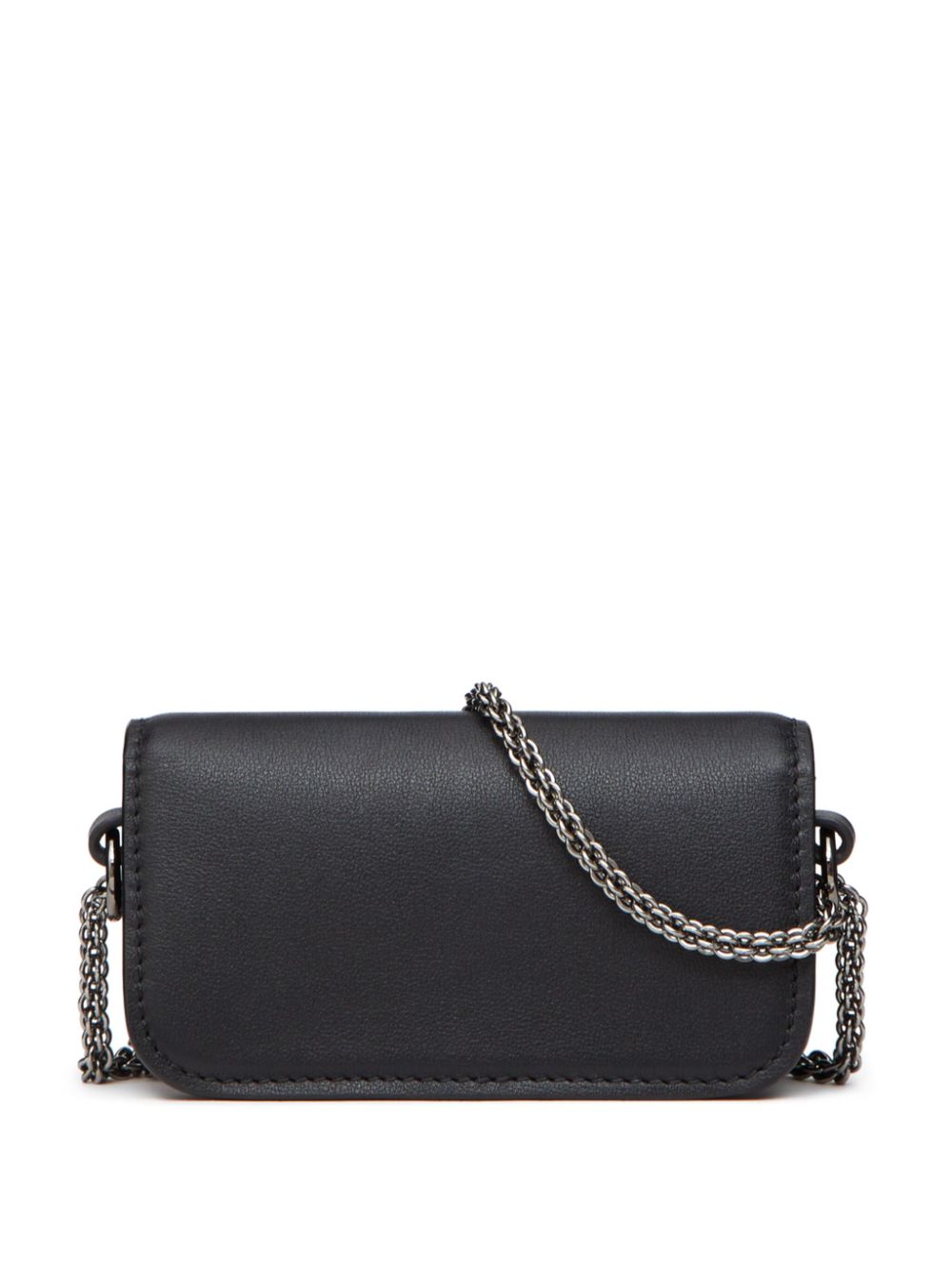 Valentino Garavani micro Locò embellished shoulder bag - Black