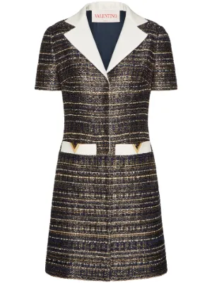 Louis Vuitton Metallic Lurex Monogram Tweed A-Line Skirt - $ 1.900