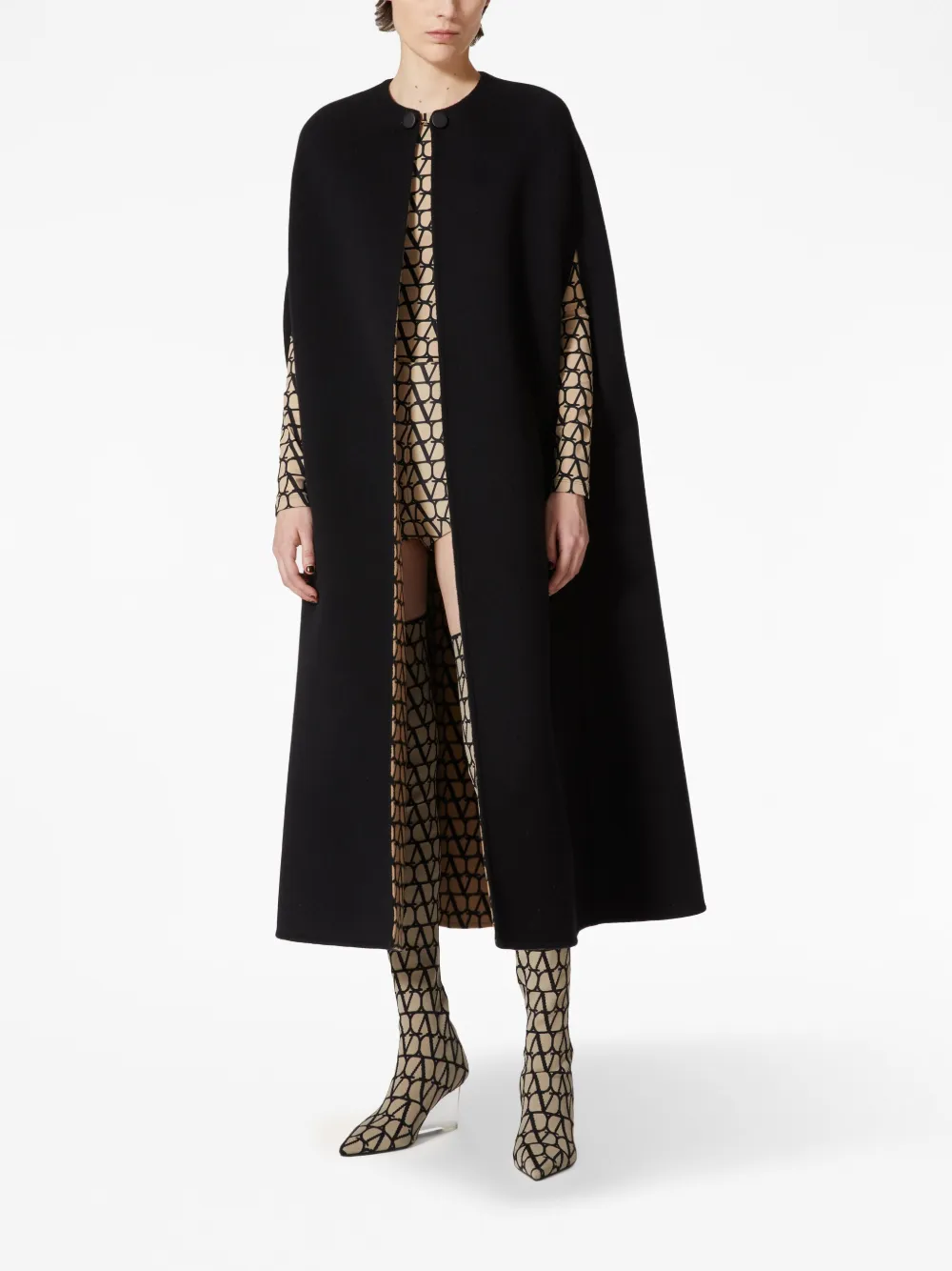 Valentino cape coat on sale
