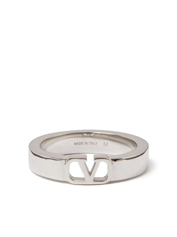 Mini v logo signature ring - Valentino Garavani - Women