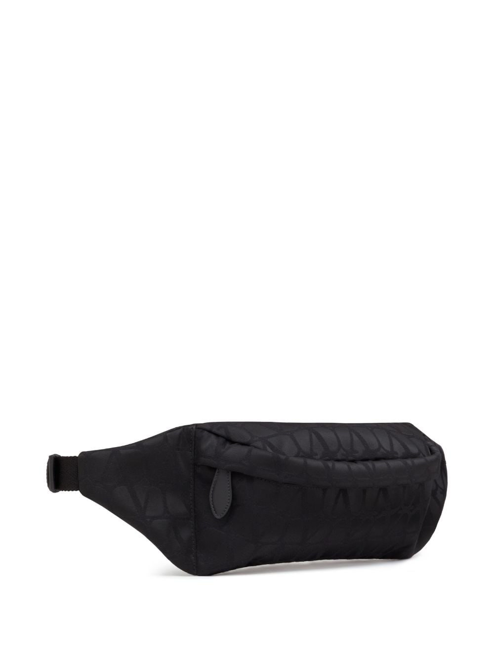 Shop Valentino Iconographe Belt Bag In Black