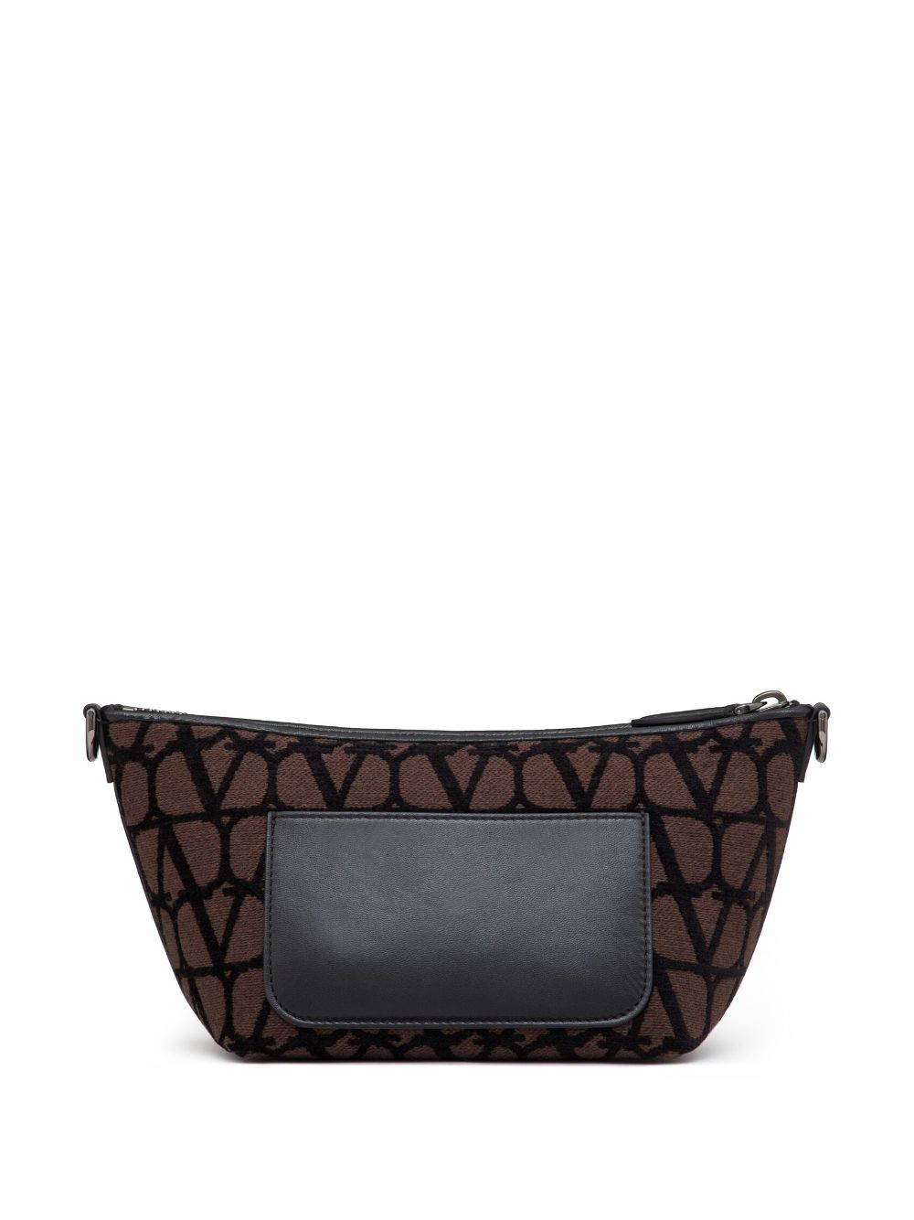 Shop Valentino Toile Iconographe Shoulder Bag In Brown