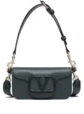 Valentino Garavani mini Locò leather crossbody bag - Green