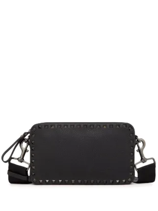 Valentino Garavani ロックスタッズ レザーショルダーバッグ