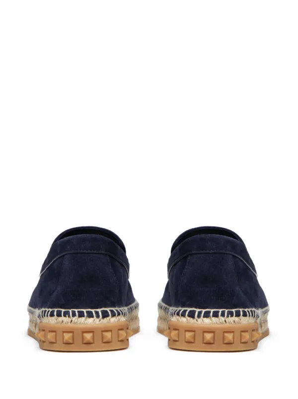 Navy deals suede espadrilles