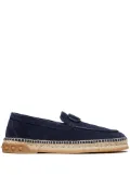 Valentino Garavani Leisure Flows suede espadrilles - Blue