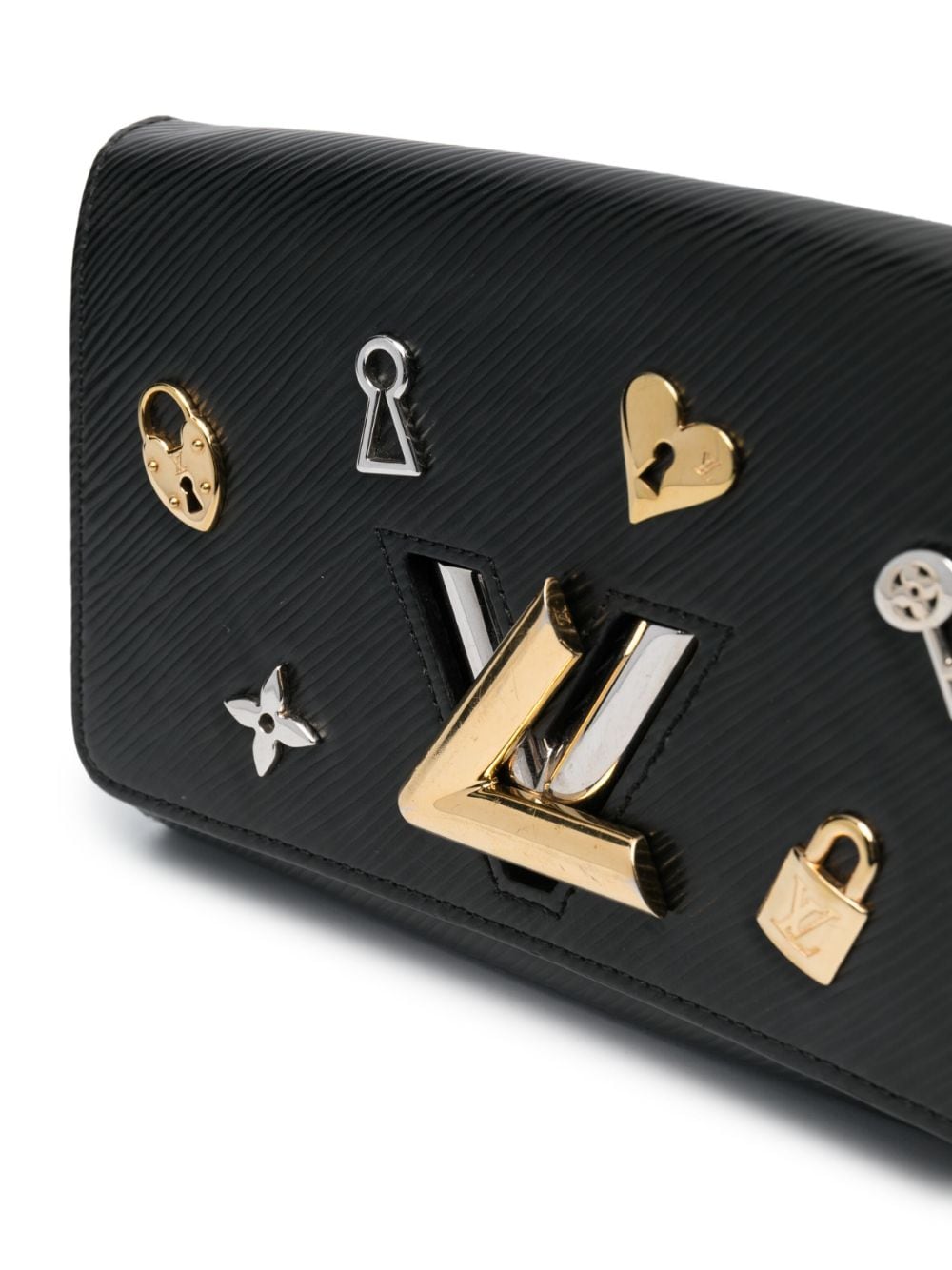 Louis Vuitton 2018 pre-owned Epi Twist Love Lock wallet-on-chain