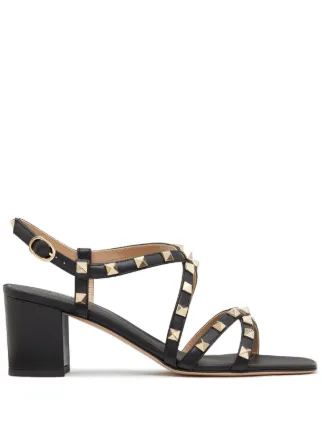 Valentino Garavani Rockstud 60mm Leather Sandals Farfetch