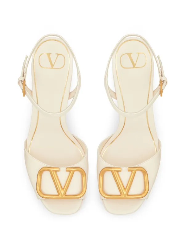 【VIP&関税込】 VALENTINO Vlogo サンダル Valentino Garavani VLogo Signature 115mm Platform Sandals