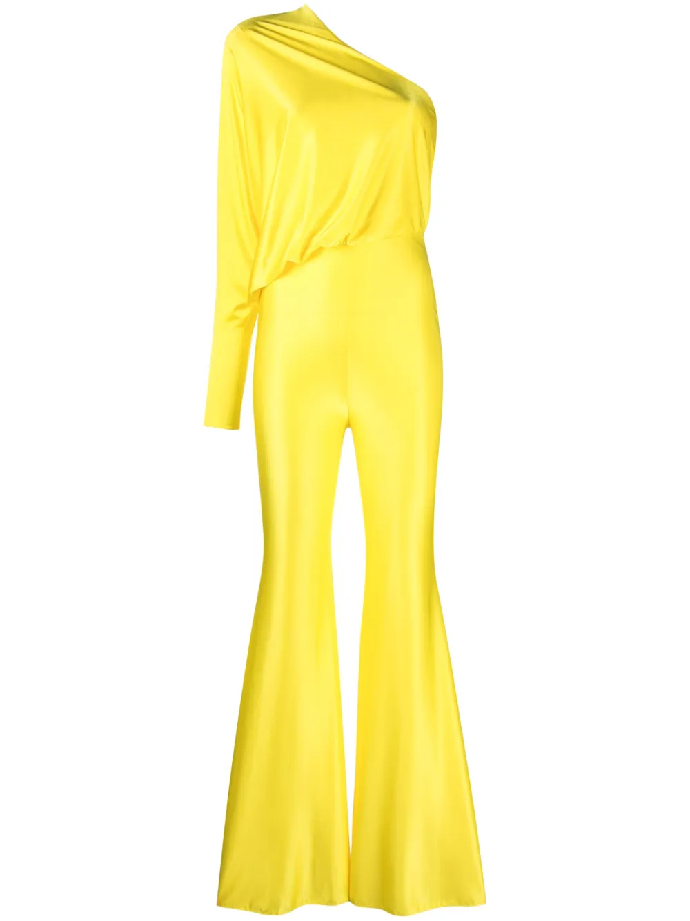Alexandre Vauthier draped one-shoulder jumpsuit