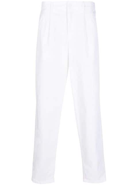 Giorgio Armani - stretch-cotton tapered trousers