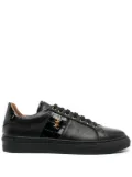 Billionaire contrast-detail low-top sneakers - Black