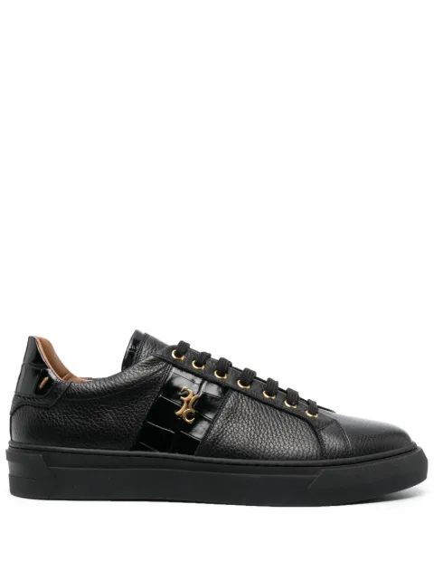 Billionaire tenis bajos con detalles en contraste