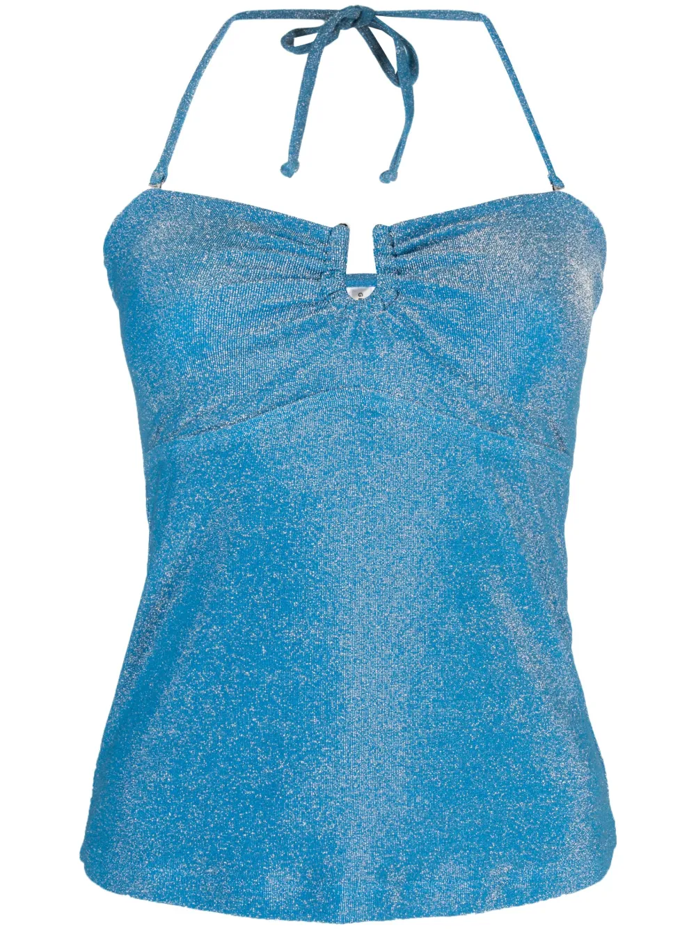 Gestuz Alexia GZ halterneck top - Blue