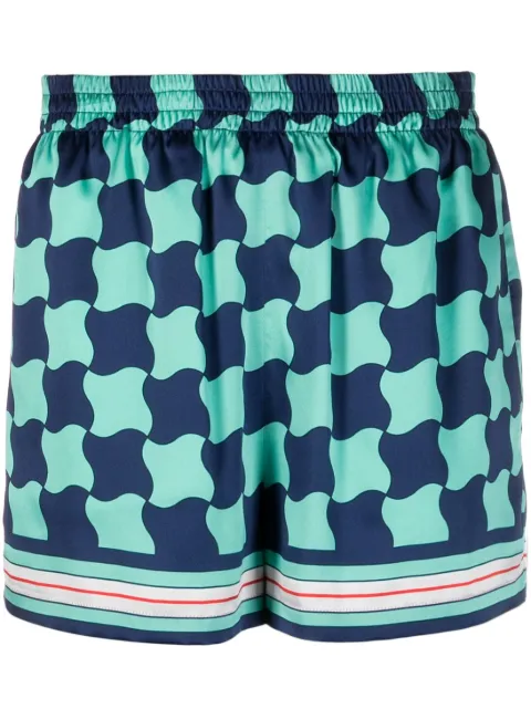 Casablanca Casa Way silk shorts
